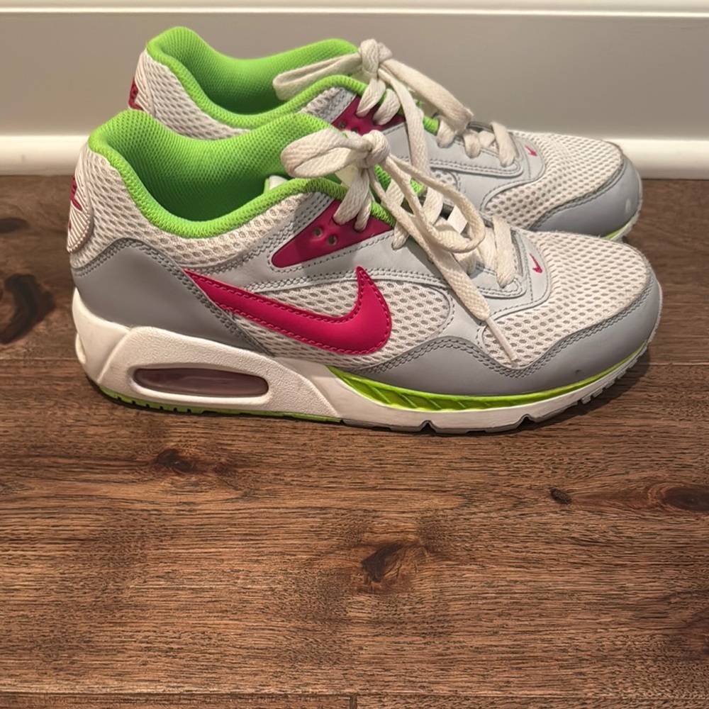 Nike Athletic Shoes - Pink, Gray, and Green